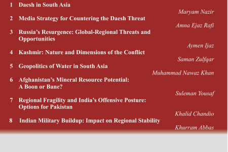 Journal of Current Affairs Vol. 1, Nos. 1&2, 2016 Journal of Current Affairs Vol. 1, Nos. 1&2, 2016